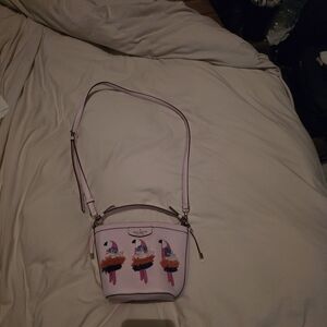 Kate Spade Light Pink Parrot Crossbody Bag